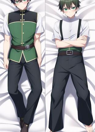 Аниме дакимакура ник авантюристы, которые не верят в человечество, спасут мир (подушка обнимашка) 120*40 см