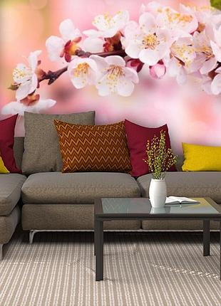 Фотообои текстурированные, виниловые цветы, 250х380 см, fo01inv_fl101910