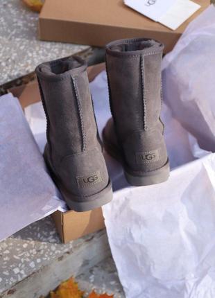 Уги ugg short ii grey угги9 фото