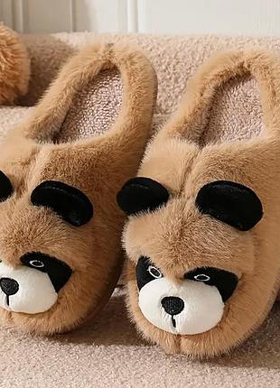 Теплые тапочки 4 цвета