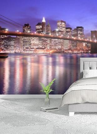 Фотообои текстурированные, виниловые мосты, 250х380 см, fo01inv_br00394