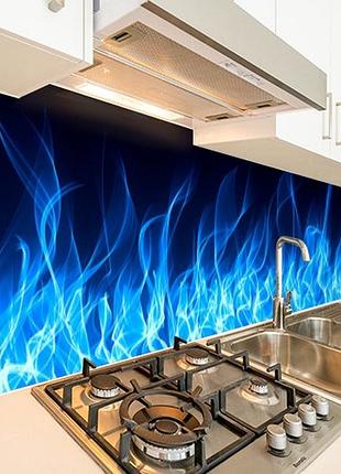 Кухонний фартух замінник скла вогонь і полум'я, з двостороннім скотчем 62 х 205 см, 1,2 мм