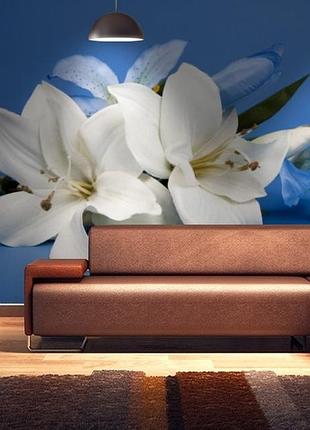 Фотообои текстурированные, виниловые цветы, 250х380 см, fo01inv_fl102152