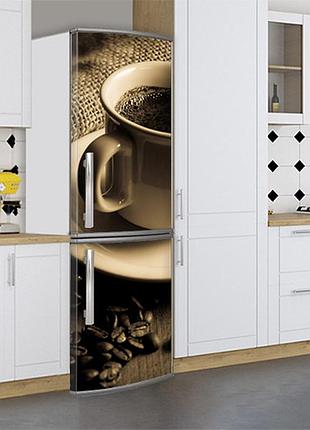 Самофіксуюча наклейка  на холодильник магнітна, 180 х 60 см, лицева