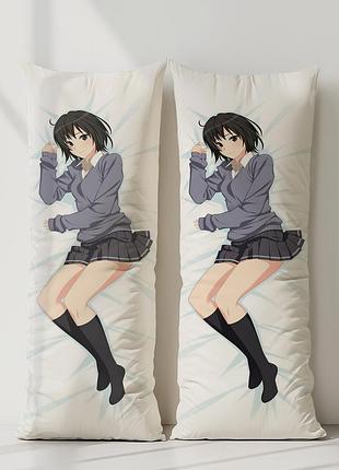 Ай нанасакі амагамі дакімакура, подушка обіймашка ростова 120*40 см