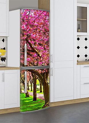 Самофіксуюча наліпка  на холодильник магнітна 180 х 60 см, лицева