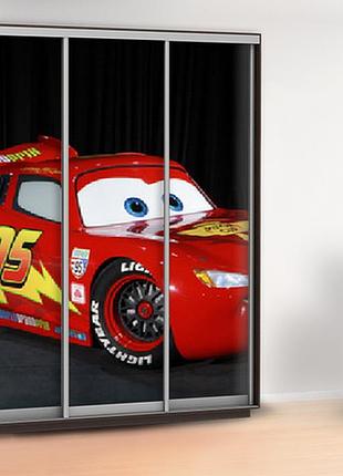 Наклейка в детскую на шкаф, двери, стены 240 х 100 см с защитной ламинацией