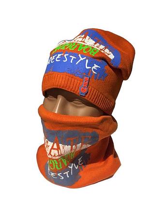 Шапка та баф дитячий