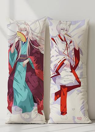 Томое поцілунок бога дакімакура, подушка обіймашка ростова 120*40 см