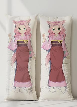 Рен история коноханы дакимакура, подушка обнимашка ростовая 120*40 см