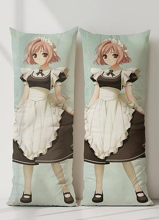 Сора касуґано сора з йосуги дакімакура, подушка обіймашка ростова 120*40 см