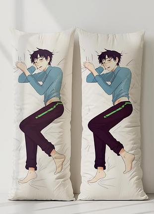 Виктор юри на льду дакимакура, подушка обнимашка ростовая 120*40 см