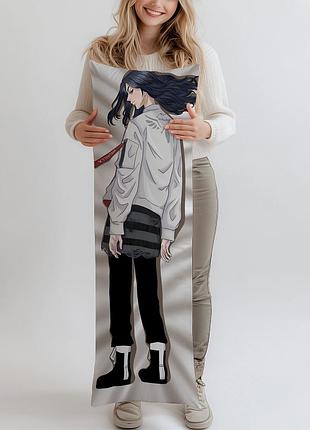 Дакимакура кейске баджи, (подушка обнимашка) 120*40 см