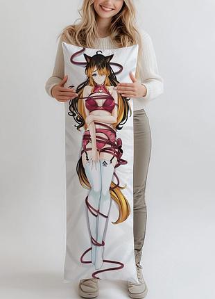 Дакимакура sxykitty, (подушка обнимашка) 120*40 см