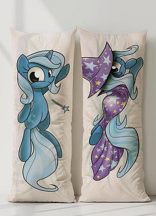 Мій маленький поні: дружба — це диво дакімакура, подушка обіймашка ростова 120*40 см