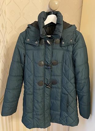 Куртка жіноча темно-зелена, 36