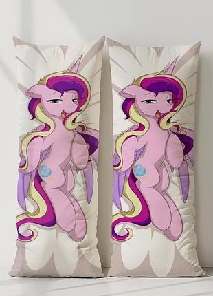 Мій маленький поні: дружба — це диво дакімакура, подушка обіймашка ростова 120*40 см