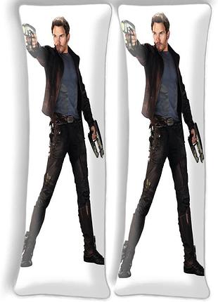 Дакимакура звездный лорд (подушка обнимашка) 120*40 см 150, 50*150, 50