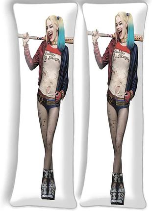 Дакімакура харлі квінн (подушка обнімашка) 120*40 см 150, 50*150, 50