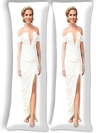 Дакимакура скарлетт йоханссон (подушка обнимашка) 120*40 см 150, 50*150, 50