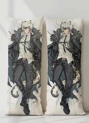 Сильвераш аркнайтс дакимакура, подушка обнимашка ростовая 120*40 см