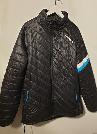 Куртка черная стеганая