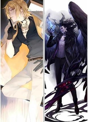 Дакимакура лука канэширо, виртуальный ютубер (подушка обнимашка) 120*40 см 150, 50*150, 50