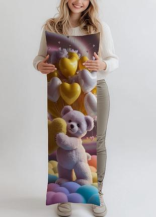 Дакимакура, подарок на день валентина, (подушка обнимашка) 120*40 см