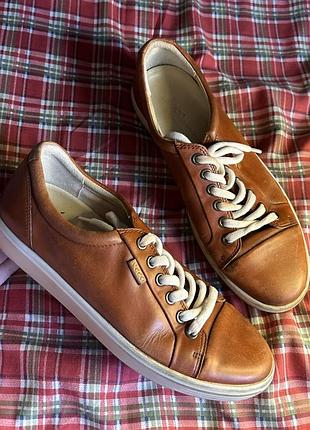 Шкіряні кеди ecco 39 розмір