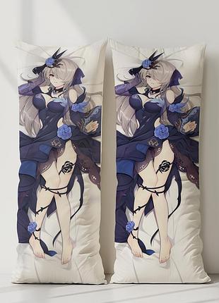 Рита россвейс хонкай импакт 35 дакимакура, подушка обнимашка ростовая 120*40 см