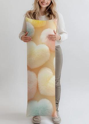 Дакимакура, подарок на день валентина, (подушка обнимашка) 120*40 см