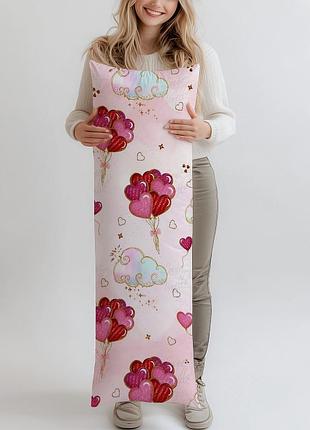 Дакимакура, подарок на день валентина, (подушка обнимашка) 120*40 см