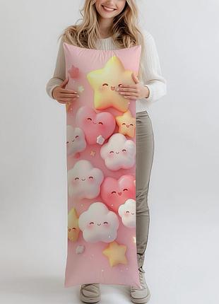 Дакимакура, подарок на день валентина, (подушка обнимашка) 120*40 см