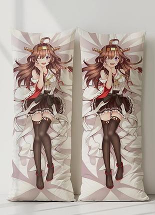 Конго коллекция флота дакимакура, подушка обнимашка ростовая 120*40 см