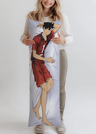 Дакімакура куроо тецуро волейбол, (подушка обіймашка) 120*40 см