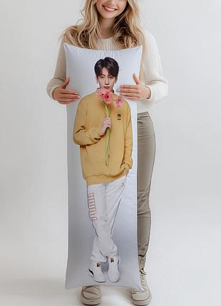 Ким тхэхён (kim tae-hyung, v) bts дакимакура, подушка обнимашка ростова 120*40 см