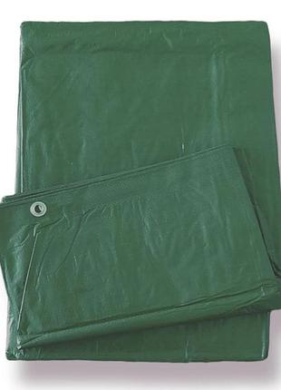 Тент пландека тарпаулин защитный (110g/m2) 8x12 польша (wimar) зеленый