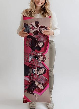 Le sserafim дакимакура, подушка обнимашка ростова 120*40 см