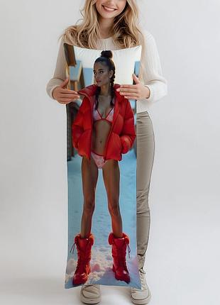 Дакимакура, подарок на день валентина, (подушка обнимашка) 120*40 см