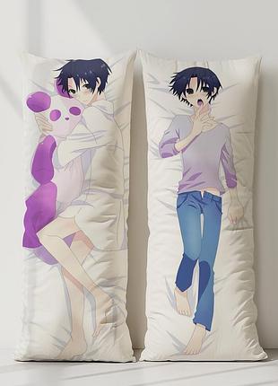 Джин кисараги блазблю дакимакура, подушка обнимашка ростовая 120*40 см
