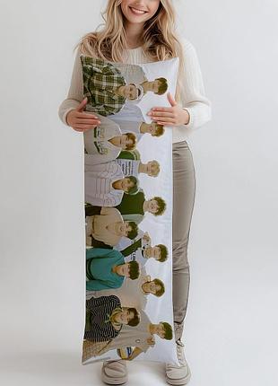 Seventeen дакимакура, подушка обнимашка ростова 120*40 см