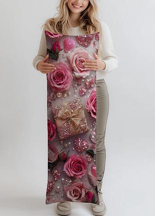 Дакімакура, подарунок на день валентина, (подушка обіймашка) 120*40 см