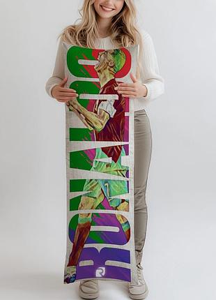 Дакимакура, cristiano ronaldo, (подушка обнимашка) 120*40 см