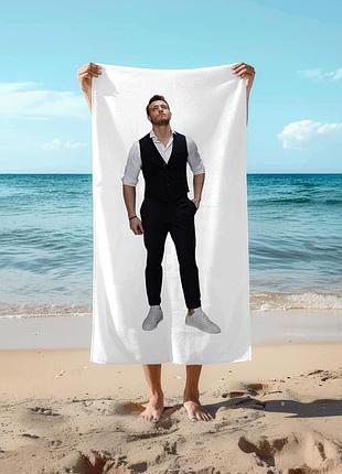 Полотенце 78*140 см серкан болат (kerem bürsin) "постучи в мои двери"