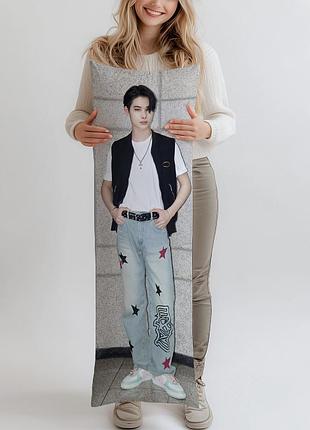 Рики (ni-ki) enhypen дакимакура, подушка обнимашка ростова 150*50 см