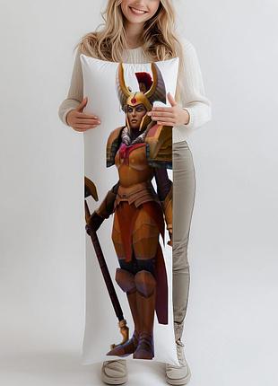 Дакимакура legion commander (dota 2), (подушка обнимашка) 150*50 см