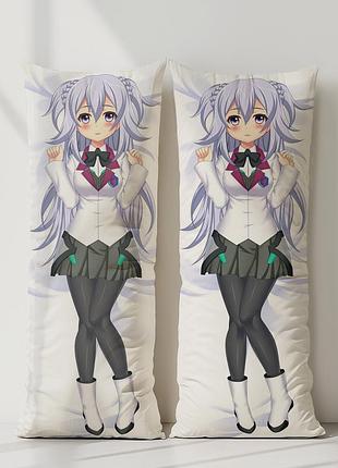 Эффект калигулы дакимакура, подушка обнимашка ростовая 120*40 см