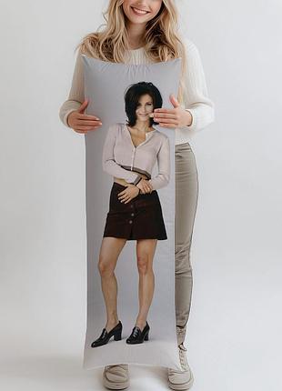 Дакімакура, моніка, друзі, (подушка обіймашка) 120*40 см