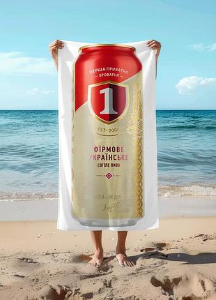 Полотенце 78*140 см первая приватная броварня бочковое