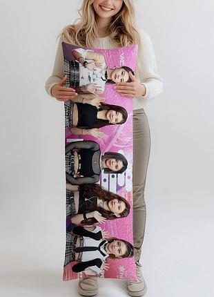 Itzy дакімакура, подушка обіймашка ростова 120*40 см